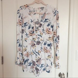 Floral Romper || Size S